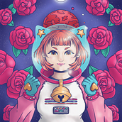 Mi Proyecto del curso: Ilustración digital con Procreate. Traditional illustration, and Digital Illustration project by Eva - 12.12.2020