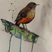 Meu projeto do curso: Técnicas expressivas de aquarela para ilustração de pássaros. Fine Arts project by Cesar Lacerda - 12.12.2020