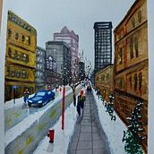 My project in Urban Landscapes in Watercolor course. Un proyecto de Pintura a la acuarela de Sandra Thyssen - 29.12.2020