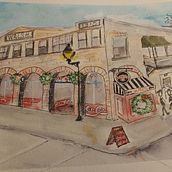 My project in Architectural Sketching with Watercolor and Ink course. Sketching project by grolye - 12.12.2020
