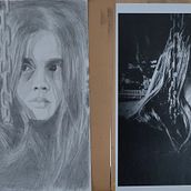 Mi Proyecto del curso: Retrato realista con lápiz de grafito. Portrait Drawing project by NEIL FOWLER - 12.18.2020