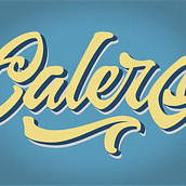 Mi Proyecto del curso: Los secretos dorados del lettering. H, Lettering, Lettering, 3D Lettering, and Digital Lettering project by José Alejandro Calero Londoño - 12.13.2020