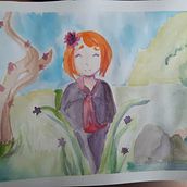 Mi Proyecto del curso: Ilustración en acuarela con influencia japonesa. Drawing, and Watercolor Painting project by Alejandra - 12.20.2020