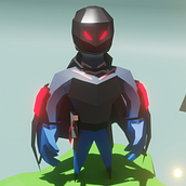 Mi Proyecto del curso: Modelado de personajes low poly para videojuegos . % Nicolás Bergesio tarafından hazırlanan 3D, 3D Animasyon, Video Oyunları, Ve 3D Tasarım projesi - 12.14.2020