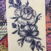 Mi Proyecto del curso: Tatuaje botánico con puntillismo. Creativit project by armincardeval - 12.15.2020