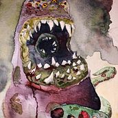 Monsters/Creatures. Watercolor Painting, Character Design, Children's Illustration & Ink Illustration project by Joe Craig - 12.15.2020