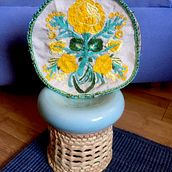 Mi Proyecto del curso: Técnica de bordado con paso atrás: Silla con bordado. Un proyecto de Bordado de Patricia de Buen - 15.12.2020