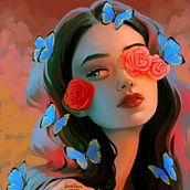 My project in Digital Fantasy Portraits with Photoshop course . Gambar Digital, Ilustrasi Digital, Dan Lukisan Digital proyek oleh jibblesyukee - 12.15.2020