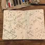 My project in The Art of Sketching: Transform Your Doodles into Art course. Un projet de Dessin de yovan - 17.02.2021