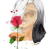 Retratos Artisticos. Traditional illustration, and Botanical Illustration project by Lucia Sosa - 12.16.2020