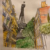 Mi Proyecto del curso: Urban Sketching: expresa tu mundo con una nueva perspectiva. Sketchbook project by Emmanuel Caraza - 12.16.2020