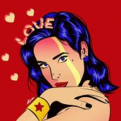 Mi Proyecto del curso: Técnicas avanzadas de ilustración vectorial. Un proyecto de Ilustración digital de Fuentes - 16.12.2020
