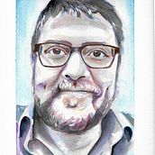 My project in Artistic Portrait with Watercolors course . Un proyecto de Pintura a la acuarela de Sara - 16.12.2020