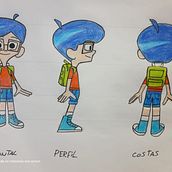 Meu projeto do curso: Design de personagens para animação com Photoshop. Een project van Animatie, Karakteranimatie y Ontwerp van personages van kaiqueruan196 - 30.10.2021