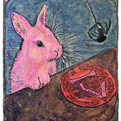 My project in Artistic Illustration: Draw from Your Imagination course. Traditional illustration, Ink Illustration, Photomontage, and Watercolor Painting project by Juniper North - 12.16.2020