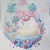 Mi Proyecto del curso: Técnicas de ilustración con acuarela y gouache. Watercolor Painting, and Gouache Painting project by Brenda Madrigal - 12.16.2020