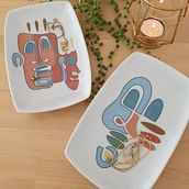 Platos para aperitivo. Un progetto di Ceramica e Interior Design di Gerica Sánchez De Simone - 17.12.2020