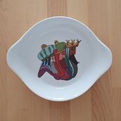 Platos navideños. Un progetto di Ceramica e Interior design di Gerica Sánchez De Simone - 17.12.2020