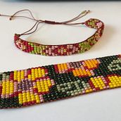 My project in Design and Creation of Beaded Jewelry course. Arts, and Crafts project by Oksana Gracheva - 12.17.2020