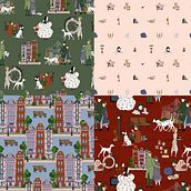 My project in Illustrated Pattern Design course Ein Projekt aus dem Bereich Digitale Zeichnung, Digitale Illustration und Musterdesign von Caterina Fungher - 17.12.2020