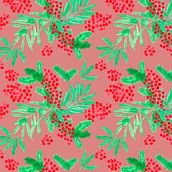 Mi Proyecto del curso: Estampado Navideño. Un progetto di Pittura ad acquerello di Anita De La Rosa - 17.12.2020