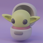 3D Art. Un proyecto de 3D, Diseño 3D y Diseño de Lívia Martins - 17.12.2020