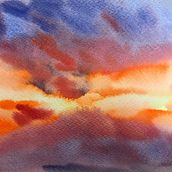 Watercolors. Projekt z dziedziny Malowanie akwarelą użytkownika larisa_peigin - 17.12.2020