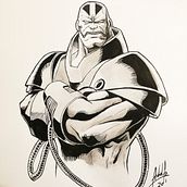 Mi Proyecto del curso: ilustracion de Thor. Comic, and Traditional illustration project by adolfoacost - 12.17.2020