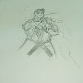Meu projeto do curso: Ilustração para quadrinhos: a anatomia de um super-herói. Comic projeto de nathanbdsga - 26.12.2020