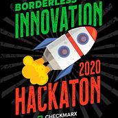 Checkmarx hackaton event branding. Un proyecto de Br, ing e Identidad y Diseño de logotipos de Leonid Jack - 01.11.2020