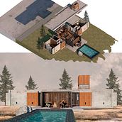 Mi Proyecto del curso: Ilustración digital de proyectos arquitectónicos . Arsitektur proyek oleh marianavgz93 - 12.19.2020