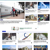 Diario digital El Mundo HN. Web Development project by Alan Melnikov Lagos - 07.01.2019