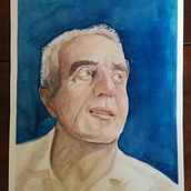 Three...still not the perfect number, but going for it!!. Un progetto di Pittura ad acquerello di Giada Paolucci - 19.12.2020