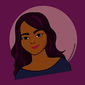 Meu projeto do curso: Retrato de personagens femininas com Procreate. Digital Illustration project by Mari Moreira - 12.19.2020