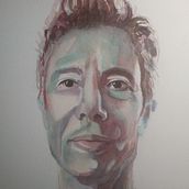My project in Artistic Portrait with Watercolors course. Watercolor Painting project by alberto.pasquale2010 - 12.20.2020