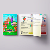 Activity Book: Comertel. Un progetto di Character design e Graphic design di Javier Garcia Garcia - 02.05.2015