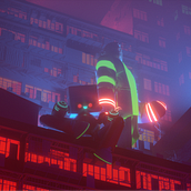 The Alien, the Robot and the Replicant.. 3D, 2D Animation, 3D Animation, and Character Animation project by suarez_josue8 - 12.21.2020