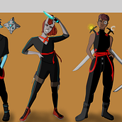 Mi Proyecto del curso: Introducción al diseño de personajes para animación y videojuegos. Fine Arts, Creativit, Drawing, Character Design, and Traditional illustration project by Alana Galan - 02.11.2021