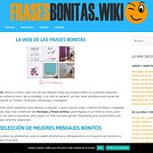 FrasesBonitas.Wiki. Growth Marketing, Marketing, Content Marketing, and Digital Marketing project by Jose Maria Prieto-Puga Ferreira - 12.21.2018