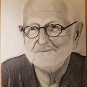 My project in Realistic Portrait with Graphite Pencil course. Portrait Drawing project by Fabian Ladstätter - 12.21.2020