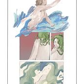 The Muse as Medusa . Un proyecto de Cómic de Adam - 20.12.2020