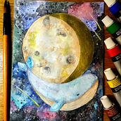 Mi Proyecto del curso: Técnicas modernas de acuarela. Watercolor Painting, and Traditional illustration project by Anabella D'Angelo - 12.22.2020