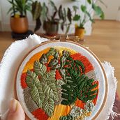 My project in Introduction to Botanical Embroidery course. Embroider project by jo_ashworth - 12.22.2020