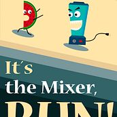 Poster Art "The mixer". Poster Design, Graphic Design, and Vector Illustration project by Jaime Maderuelo - 12.22.2020