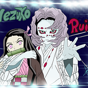 Kimetsu no Yaiba Ein Projekt aus dem Bereich Digitale Illustration von Jennifer Moreno Alguacil - 15.09.2019