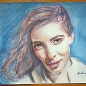 Mi Proyecto del curso: Retrato artístico en acuarela. Watercolor Painting project by gmorenonicolas_1 - 12.22.2020
