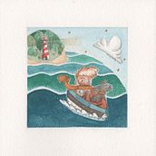 Mi Proyecto del curso: Técnicas de acuarela para ilustraciones de ensueño. Un proyecto de Ilustración tradicional, Ilustración infantil y Pintura a la acuarela de Juan Diego Rodriguez - 22.12.2020