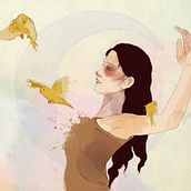Mi Proyecto del curso: Técnicas de ilustración con acuarela digital. Traditional illustration, and Digital Illustration project by Sara Gu - 12.23.2020