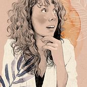 Andrea Blasco_Mi Proyecto del curso: Retrato ilustrado con Procreate . % Andrea Blasco tarafından hazırlanan Çizim, Sanatsal Çizim, Portre Çizimi, Geleneksel illüstras, on, Dijital İllüstras, Ve on projesi - 12.23.2020