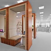 OFICINAS COVID 19. Een project van 3D, Architectuur e Interactief ontwerp van Victor Pacciani - 09.04.2020
